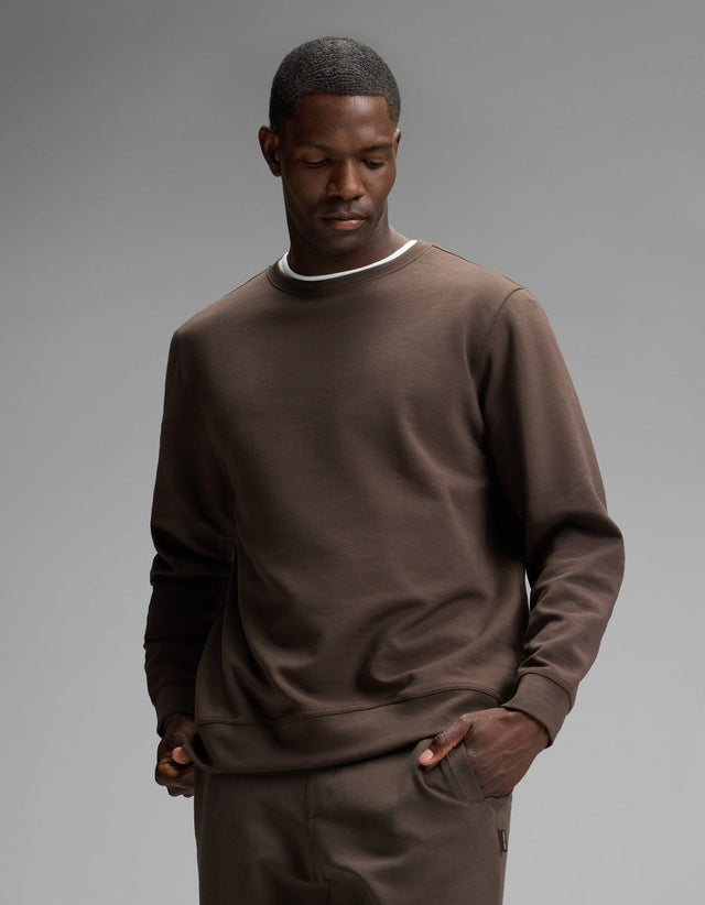 Sweat homme — StretchTech col rond