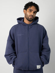 Sweat à capuche — Affirmation zippé – Mega