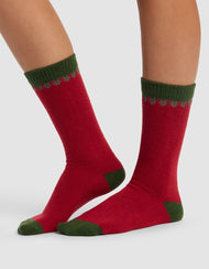 Chaussettes — Mistletoe Plush détente Calf