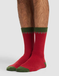 Chaussettes — Mistletoe Plush détente Calf