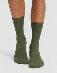Chaussettes homme — Plush détente Calf lot de 3