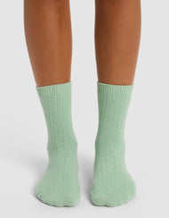 Chaussettes femme — Plush détente Quarter