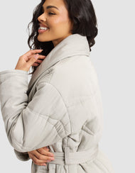 Linge de lit femme — matelassé House Coat