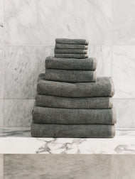 Ensemble de bain — complet côtelé éponge bain