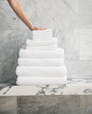Ensemble de bain — complet côtelé éponge bain