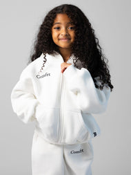 Sweat à capuche enfant — Cloud zippé