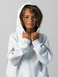Sweat à capuche enfant — Cloud zippé