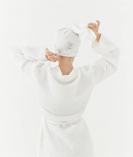 Serviette pour cheveux — Glowing Duo of et Exfoliating bain Glove