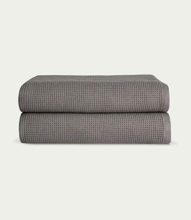 Draps de bain gaufrés