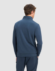 Sweat homme — StretchTech col zippé