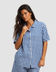 Haut de pyjama femme — Sutton manches courtes