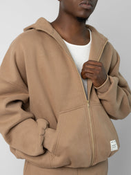 Sweat à capuche — Affirmation zippé – Mega