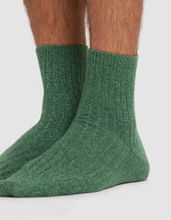 Chaussettes homme — Plush détente Quarter lot de 3