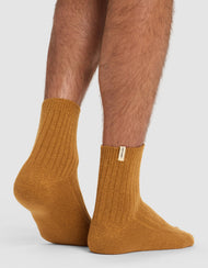 Chaussettes homme — Plush détente Quarter lot de 3
