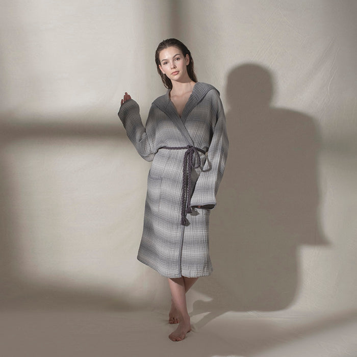 Peignoir unisexe — Tina Muslin — The Loomia