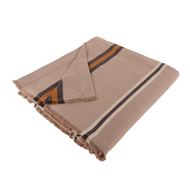 Plaid — Nilay coton et lin turc