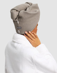 Serviette pour cheveux — gaufré
