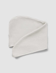 Serviette pour cheveux — gaufré