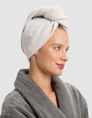 Serviette pour cheveux — gaufré
