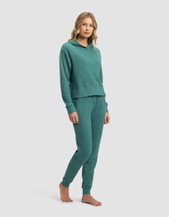 Ensemble sweat et pantalon femme — Blake gaufré