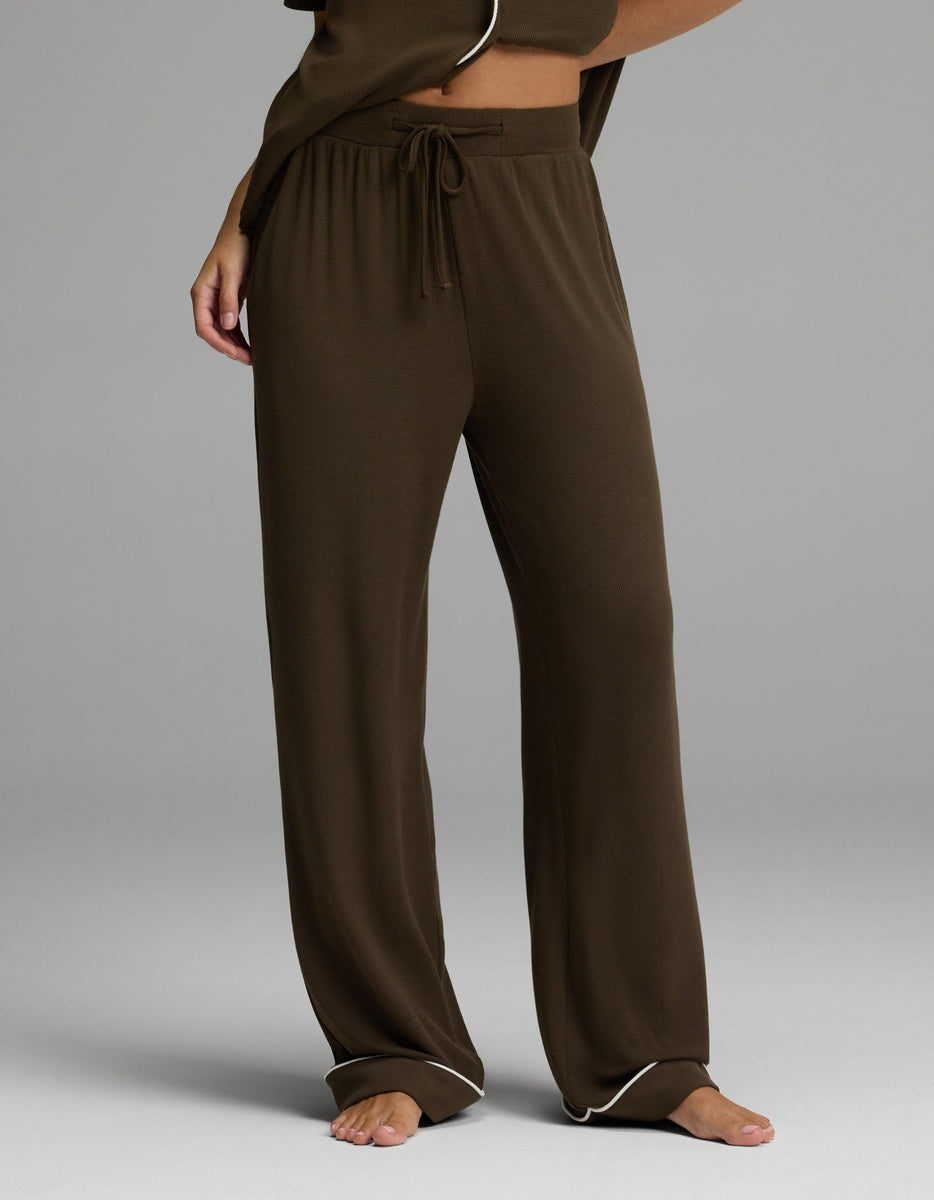 Pantalon de pyjama femme — Bamboo côtelé-maille Classic — Cozy Earth