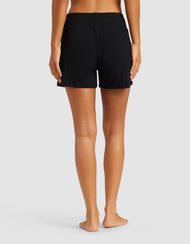 Short femme — Bamboo côtelé-maille détente