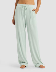 Pantalon de pyjama femme — Bamboo côtelé-maille Classic
