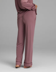 Pantalon de pyjama femme — maille extensible Bamboo - Petite