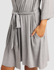 Kimono femme — maille extensible Bamboo