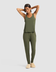 Débardeur femme — maille extensible Bamboo détente
