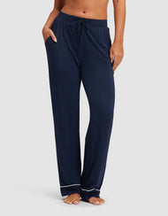 Pantalon de pyjama femme — maille extensible Bamboo - Petite