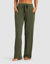 Pantalon femme — maille extensible Bamboo