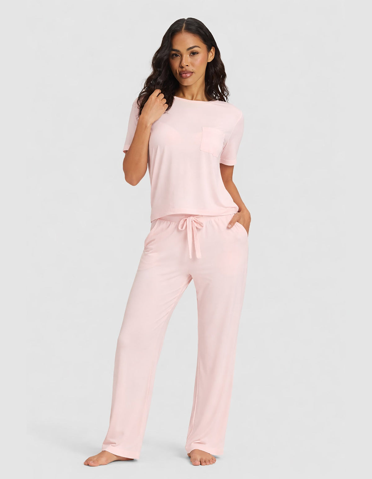 Ensemble détente femme — maille extensible Bamboo détente — Cozy Earth