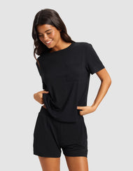 Ensemble détente femme — maille extensible Bamboo détente