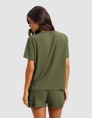 Ensemble détente femme — maille extensible Bamboo détente