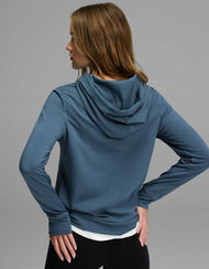 Sweat à capuche femme — brossé Bamboo