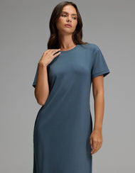Robe femme — brossé Bamboo midi