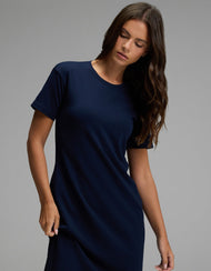 Robe femme — brossé Bamboo midi