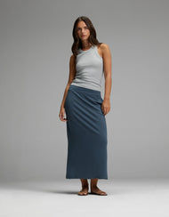 Jupe femme — brossé Bamboo midi