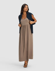 Robe femme — Sunset froncé