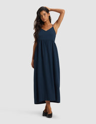 Robe femme — Sunset froncé