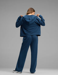 Ensemble sweat et pantalon femme — Versa intégral-zippé et coupe large