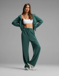 Ensemble sweat et pantalon femme — Versa intégral-zippé et coupe large