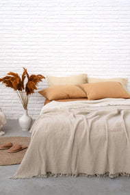 Couvre-lit — Joy | Four Layered froissé Muslin