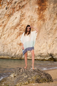 Tunique de plage — rayé