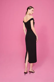 Robe — Amelia Off-Shoulder Minimal midi