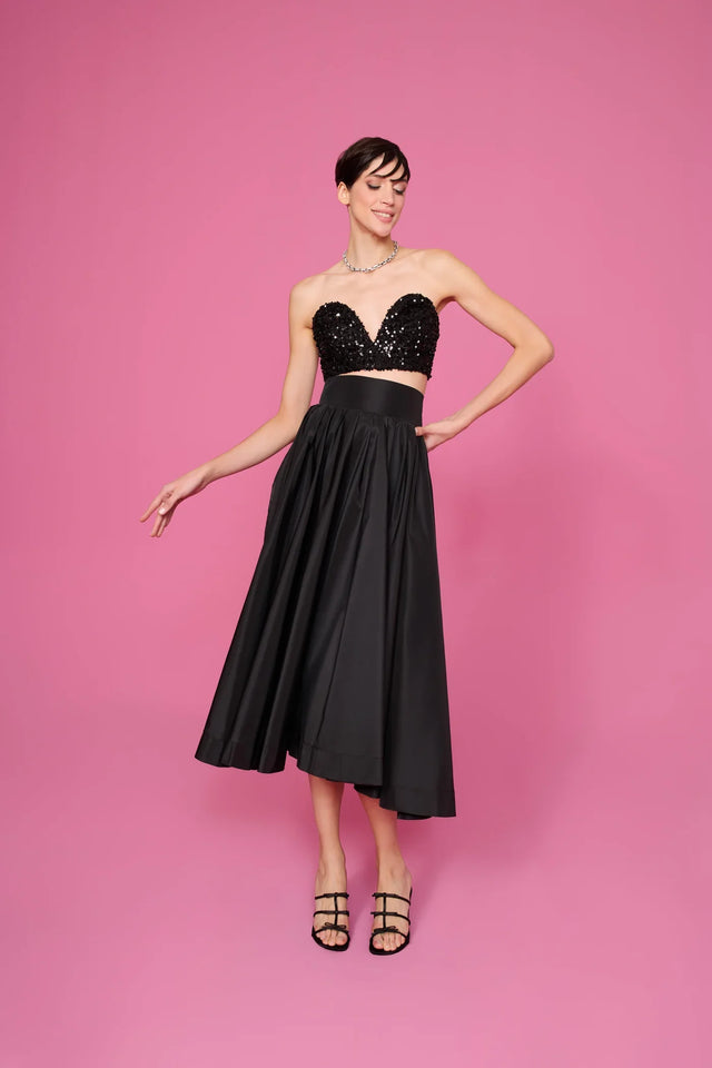 Jupe — Cecillia Taffeta intégral Circle