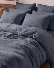 Housse de couette — froissé coton