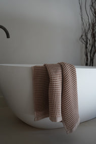 Carrés de toilette — Olivia gaufré