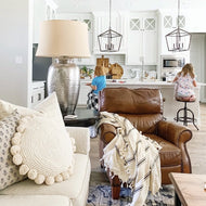 Coussin décoratif — Stacey rond